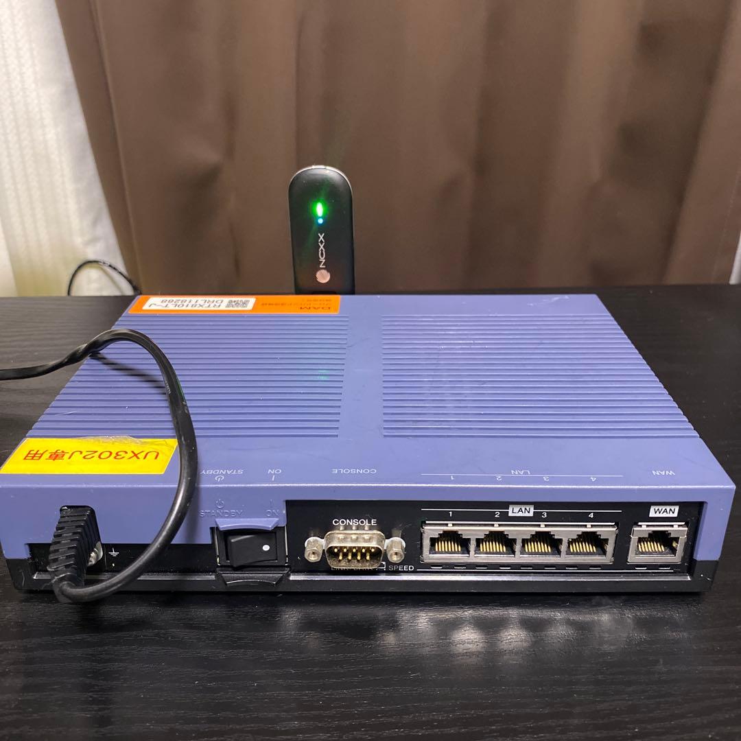 YAMAHA RTX810LT-J モバイルルーター UX302J専用