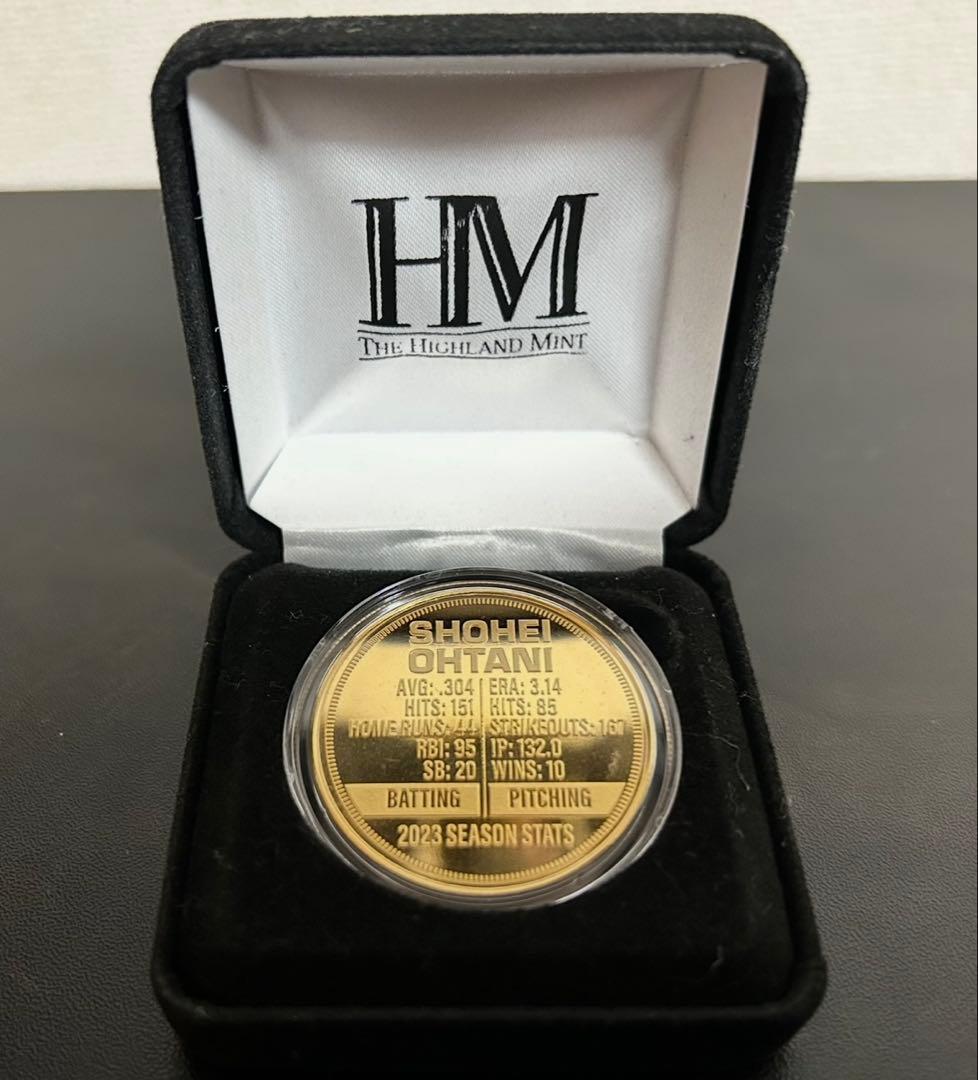 大谷翔平アメリカンリーグ2023MVP記念メダル