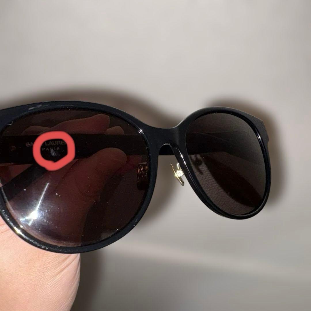 サンローラン　YSL金具　サングラス　SL M39/K ブラック