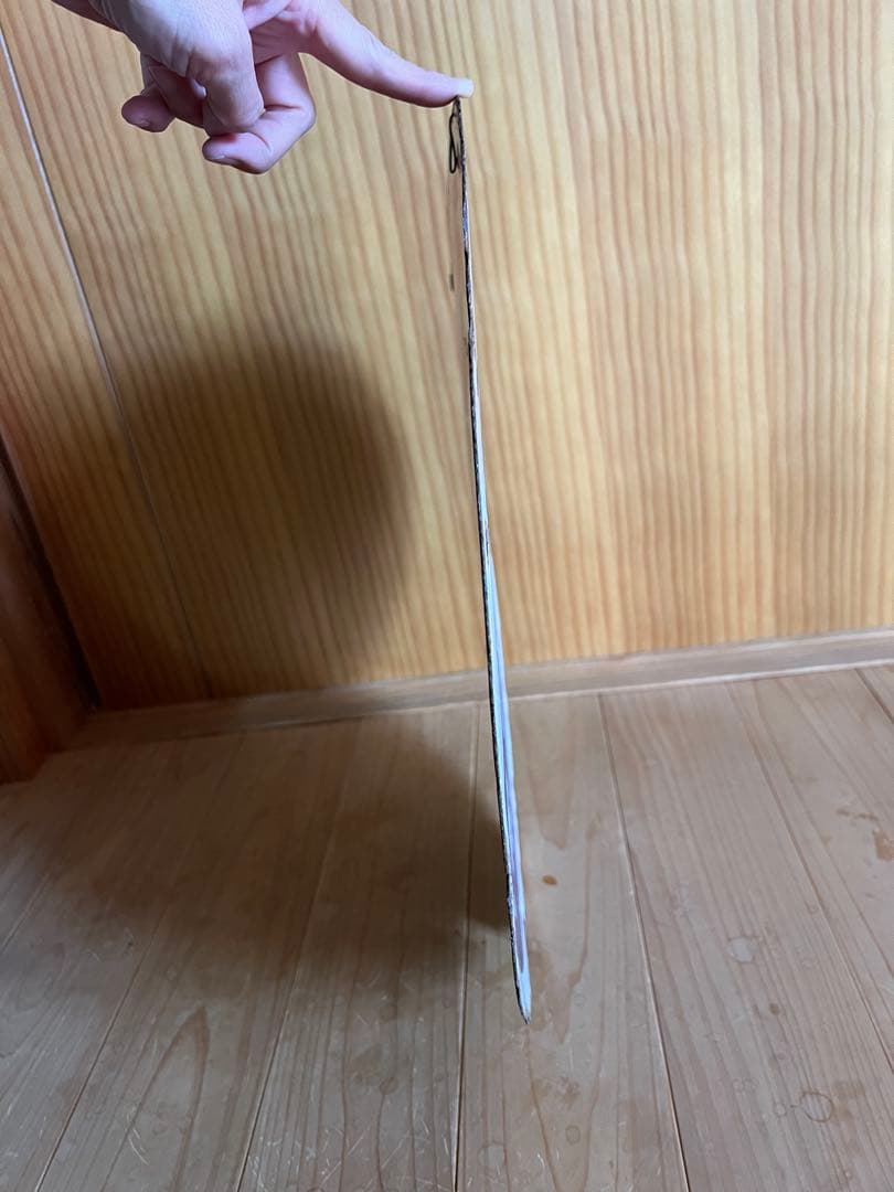 レトロ　琺瑯看板　ホーロー　⑤ゴム底たび　両面看板　アンティーク　什器　古道具