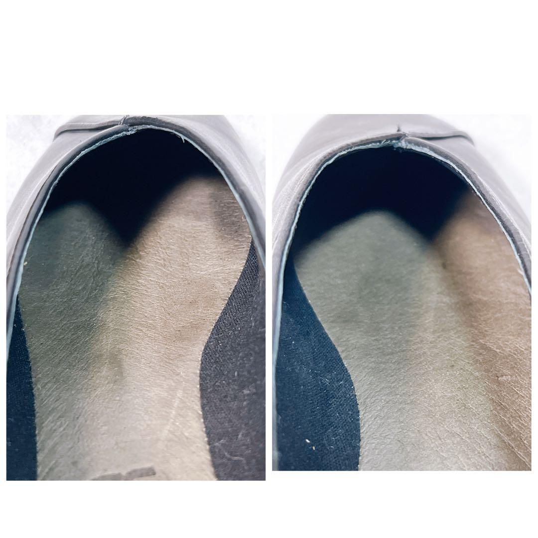 ☆未使用級☆【カンペール 】カシマイラ (36) フラットシューズ　Vカット　黒