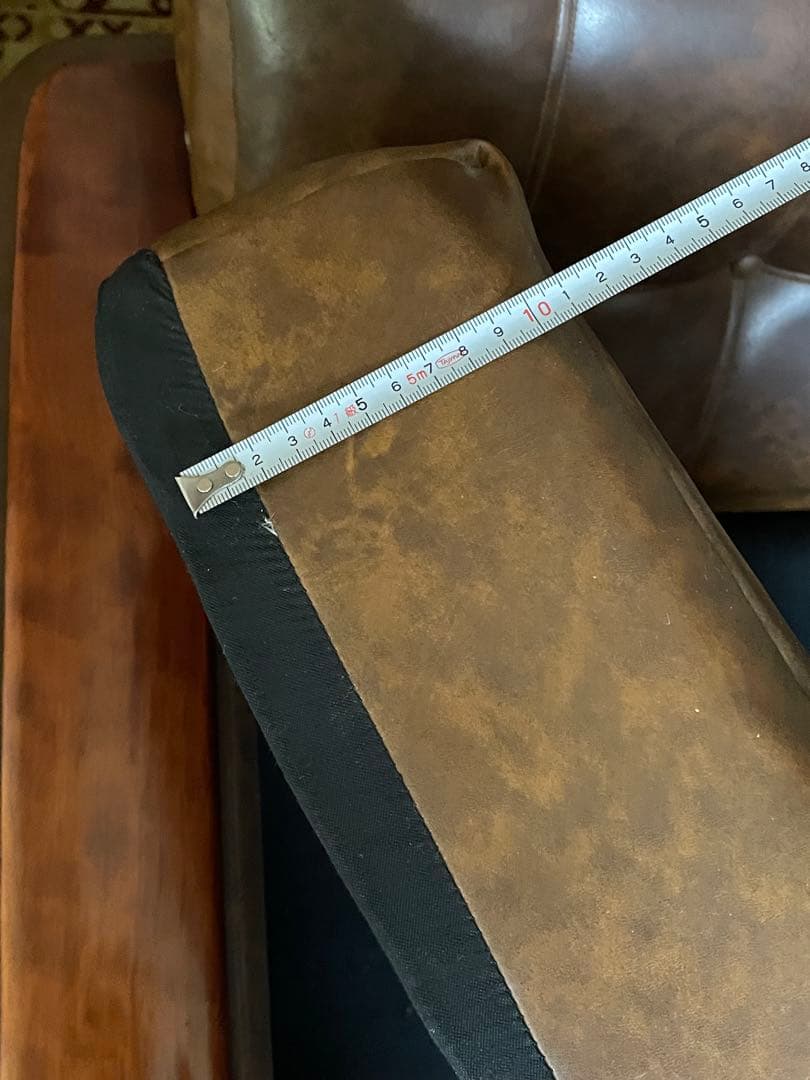 昭和レトロ　1人掛けソファ-2