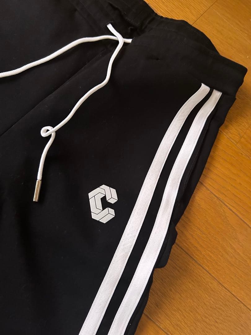 「美品」 ブラック ジョガーパンツ☆CRONOS
