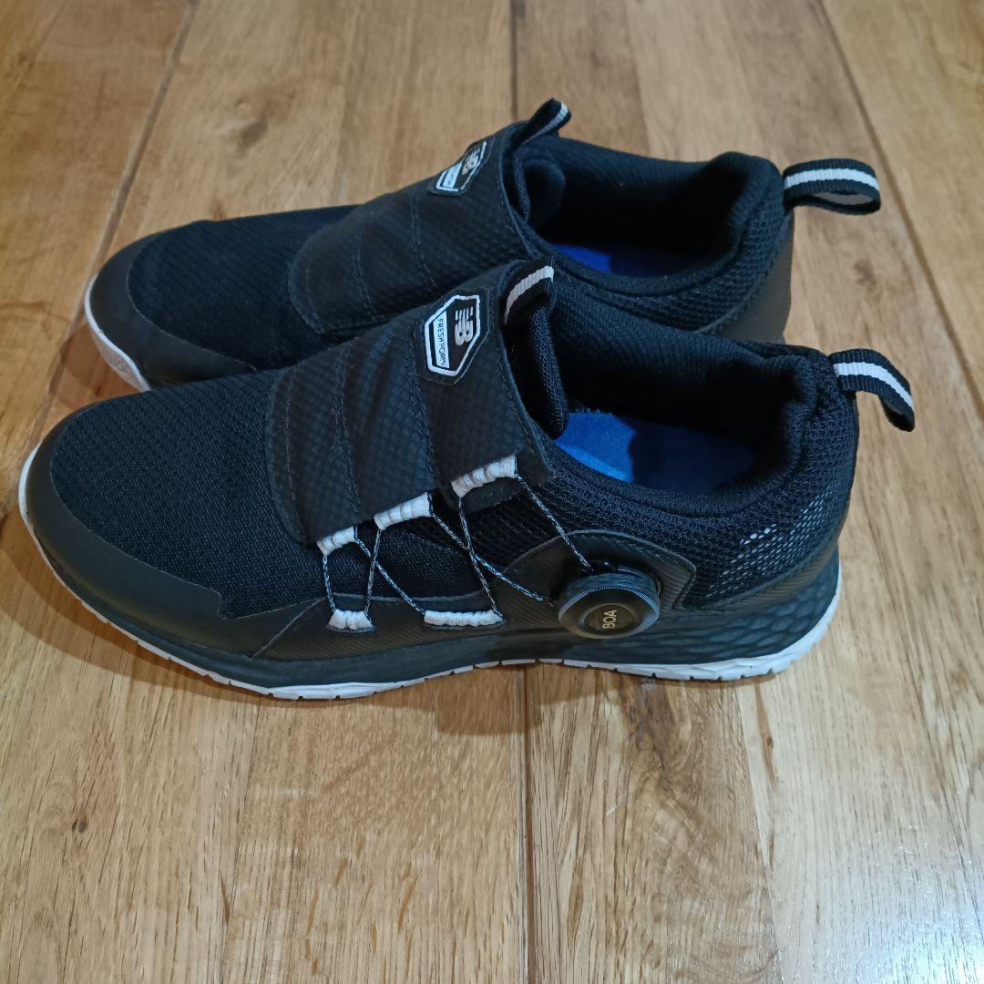 ニューバランス　ゴルフシューズ　MGB4700B ボア　ブラック　25cm