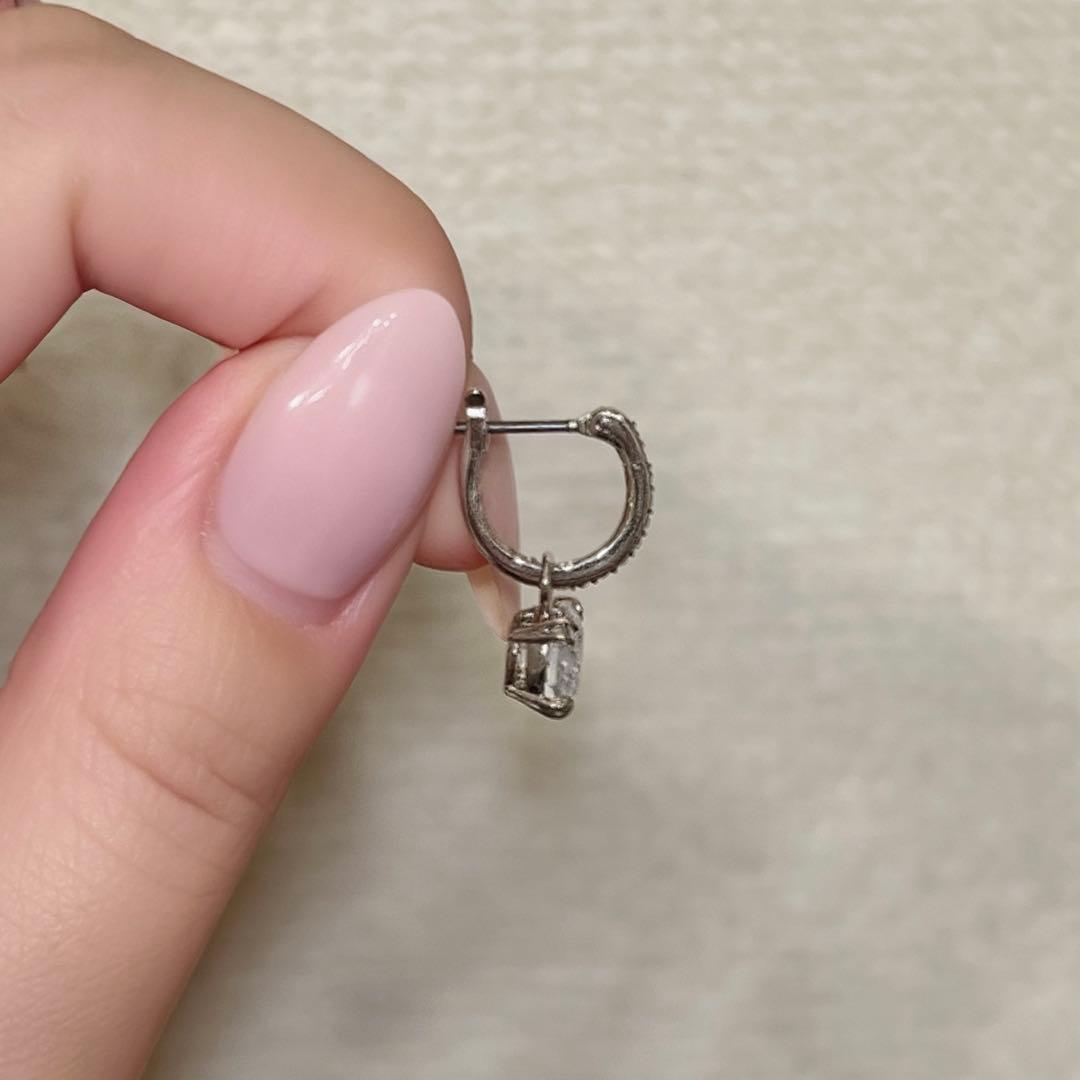 Swarovski/ドロップピアス/ほぼ新品未使用/片耳のみ
