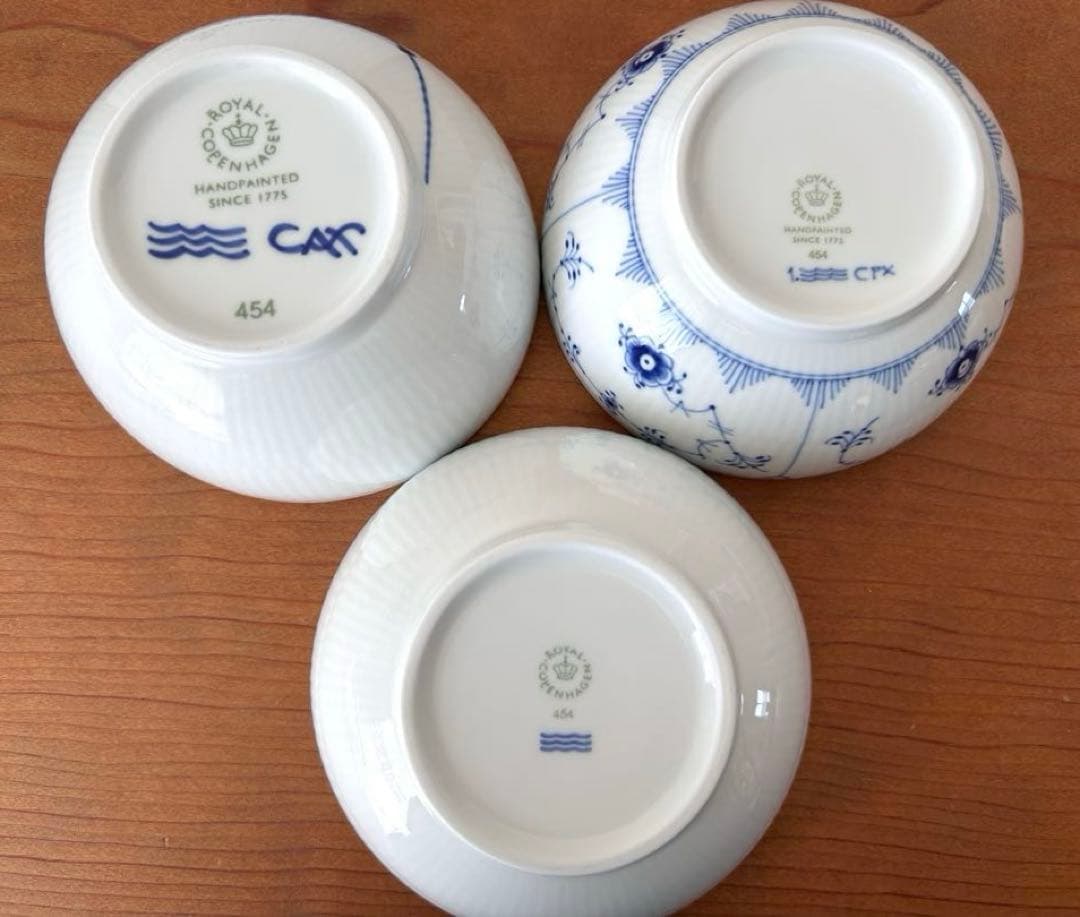 ボウル　13cm 3個　プレイン　メガ　ホワイト