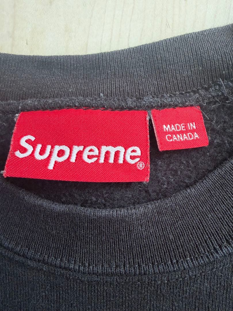 Supreme Box Logo Crewneck 2022AW黒 Sサイズ