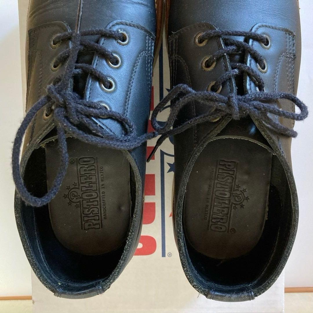 PISTOLEROSオクスフォードプレーントウ26.5cm