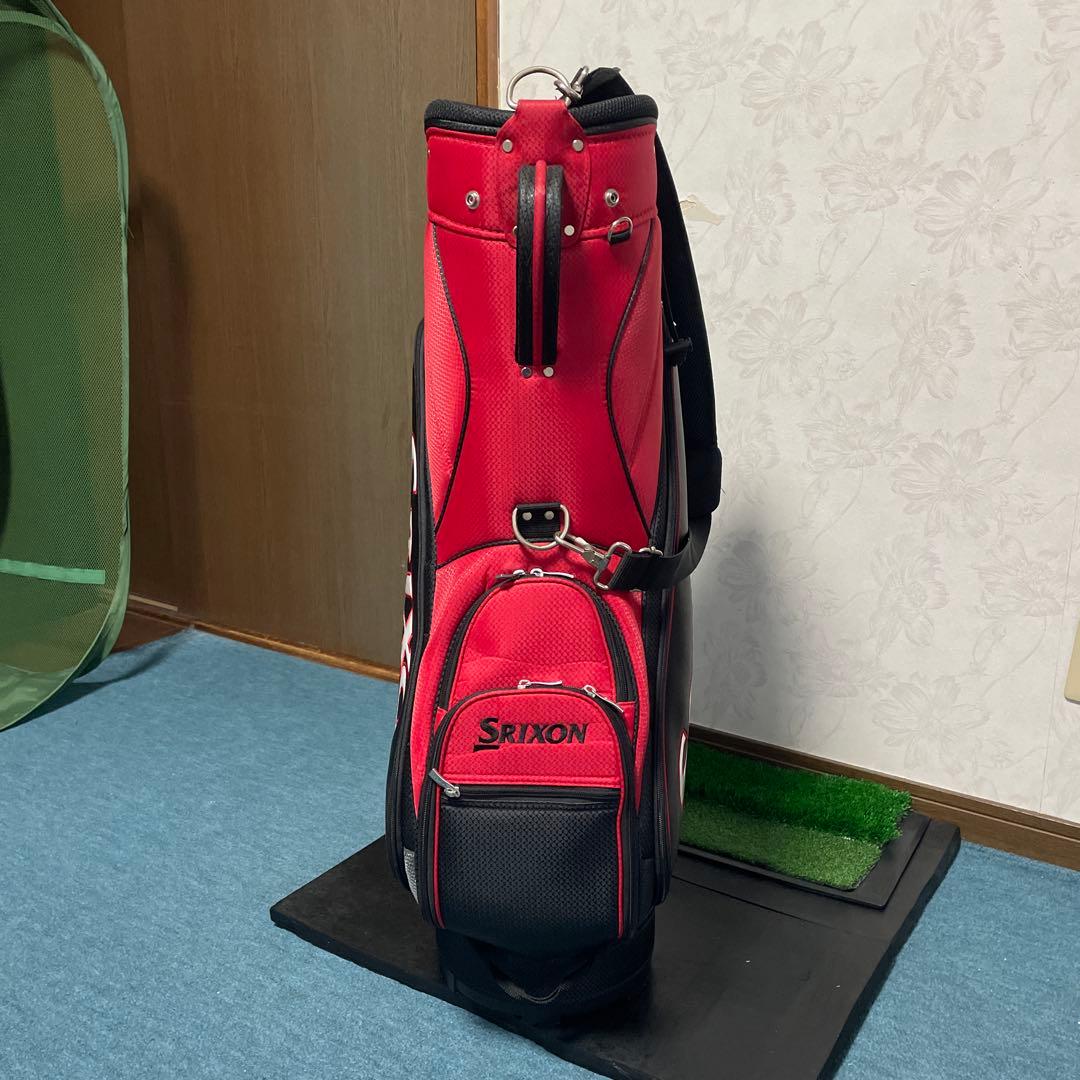 Srixon キャディバッグ レッド/ブラック