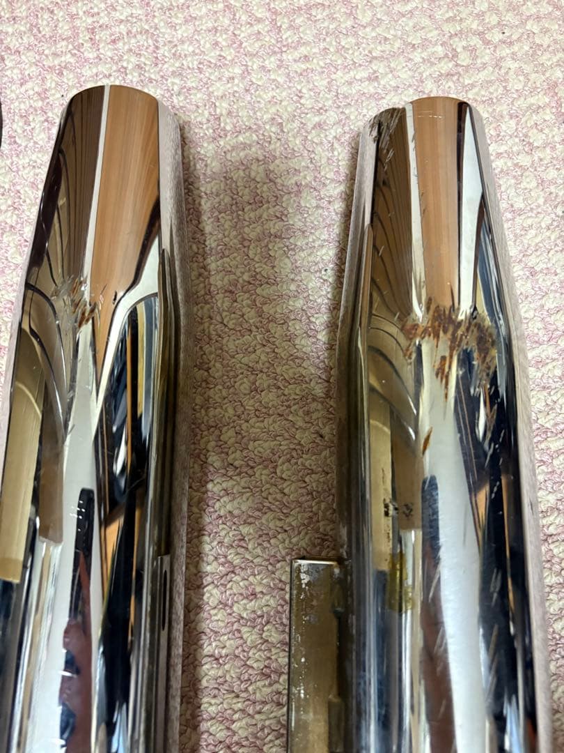 ハーレーダビッドソン　ダイナ　マフラー　クロームワークス