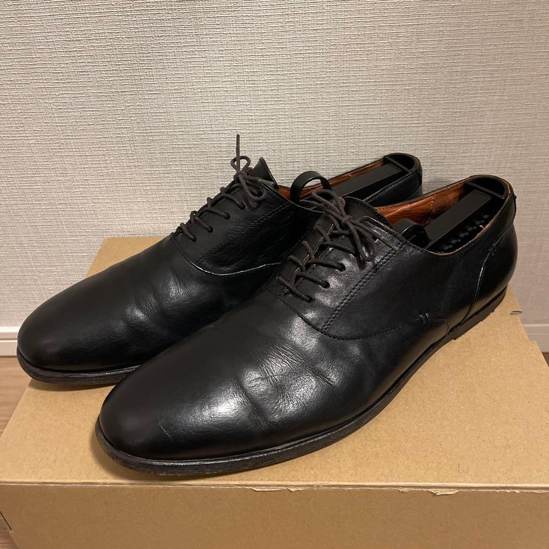 良品 ブッテロ BUTTERO B2192 ドレスシューズ ブラックレザー 42