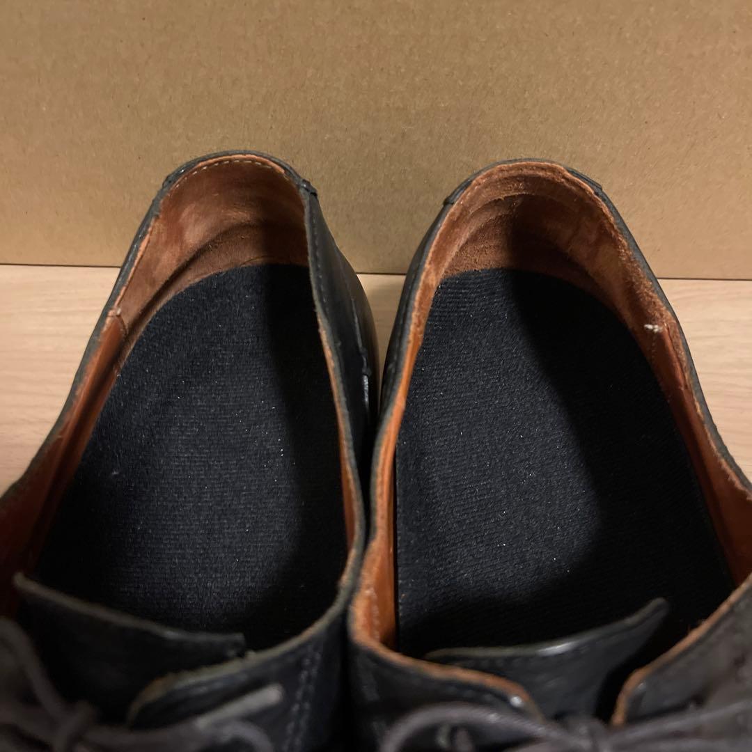 良品 ブッテロ BUTTERO B2192 ドレスシューズ ブラックレザー 42