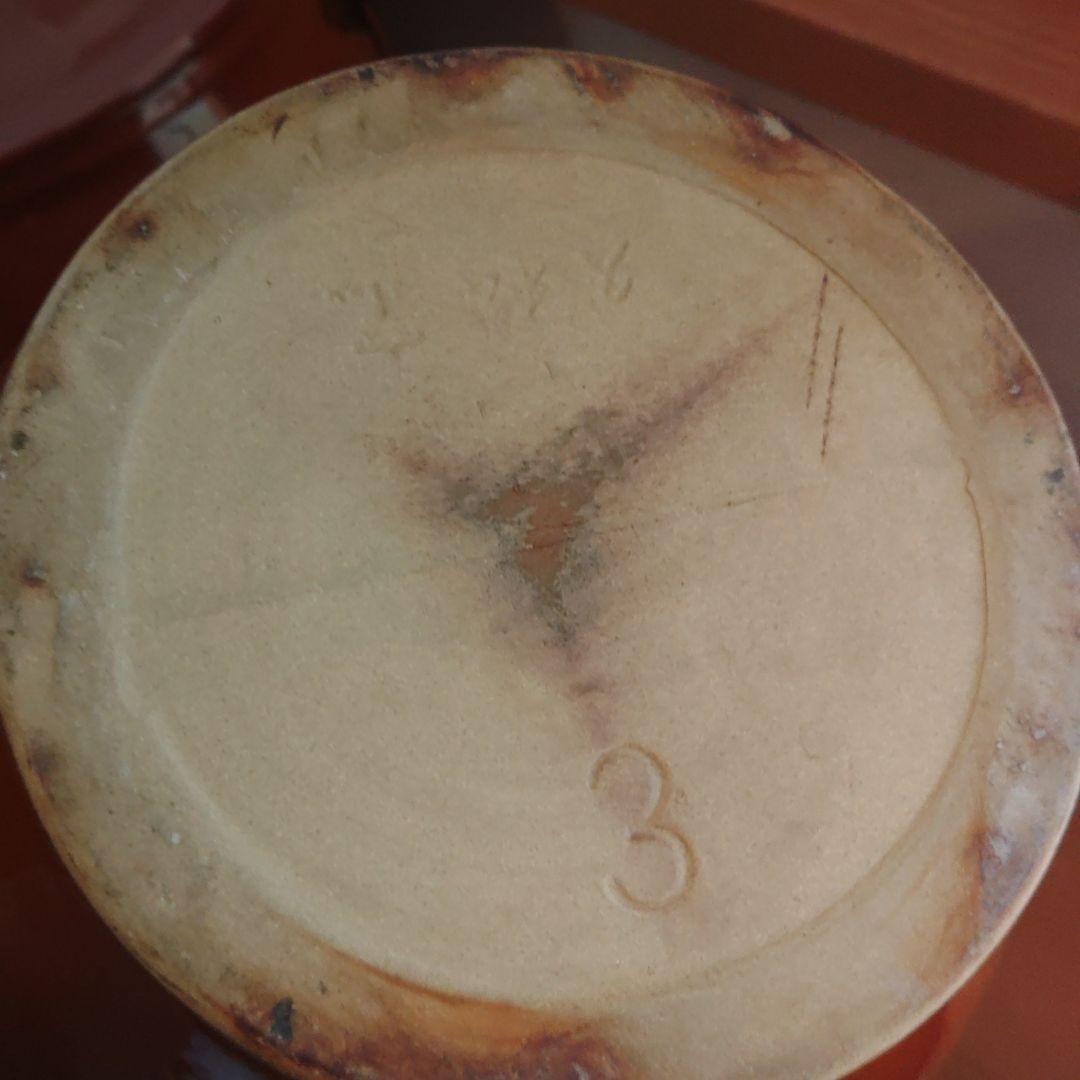 久松窯　3号　漬物　壺　３セット