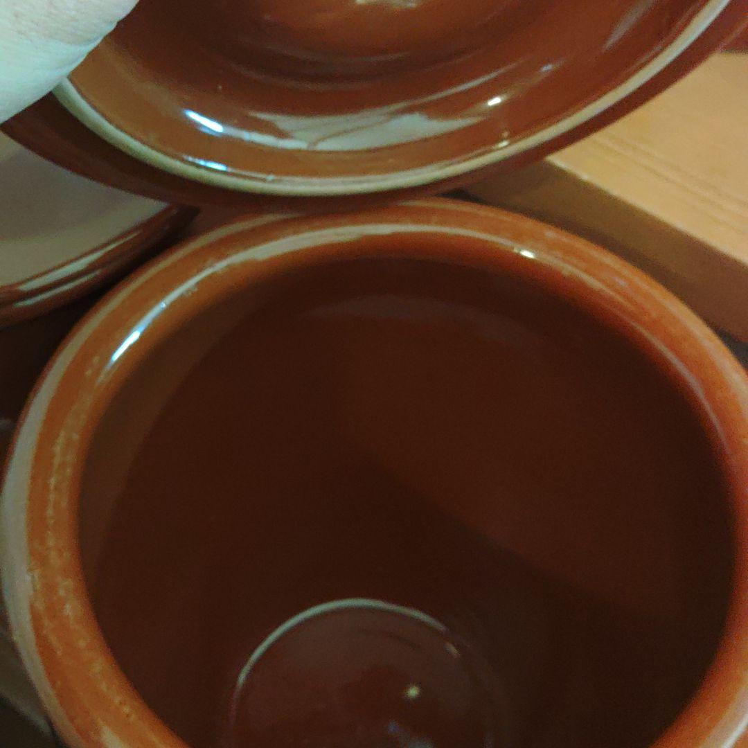 久松窯　3号　漬物　壺　３セット
