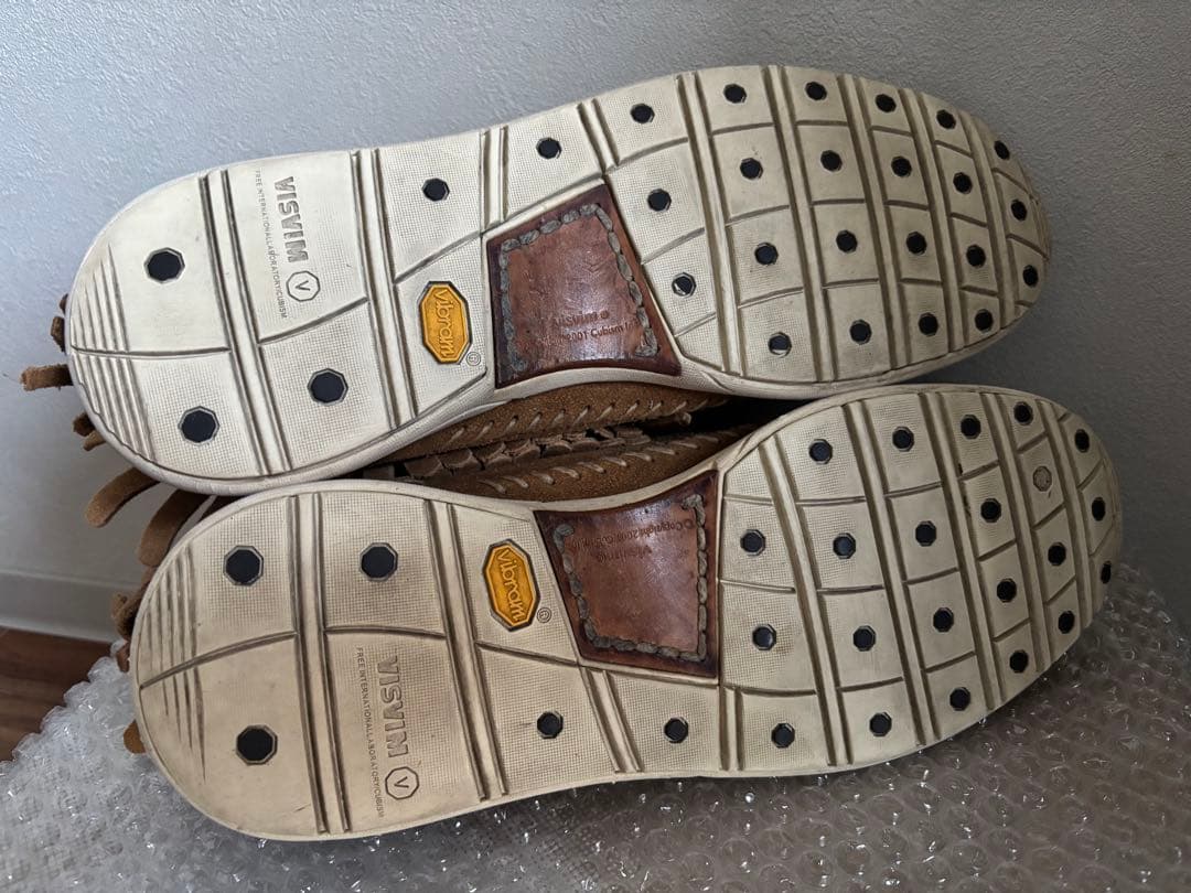 VISVIM FBT SHAMAN-FOLK ビズビム　モカシン　茶　28