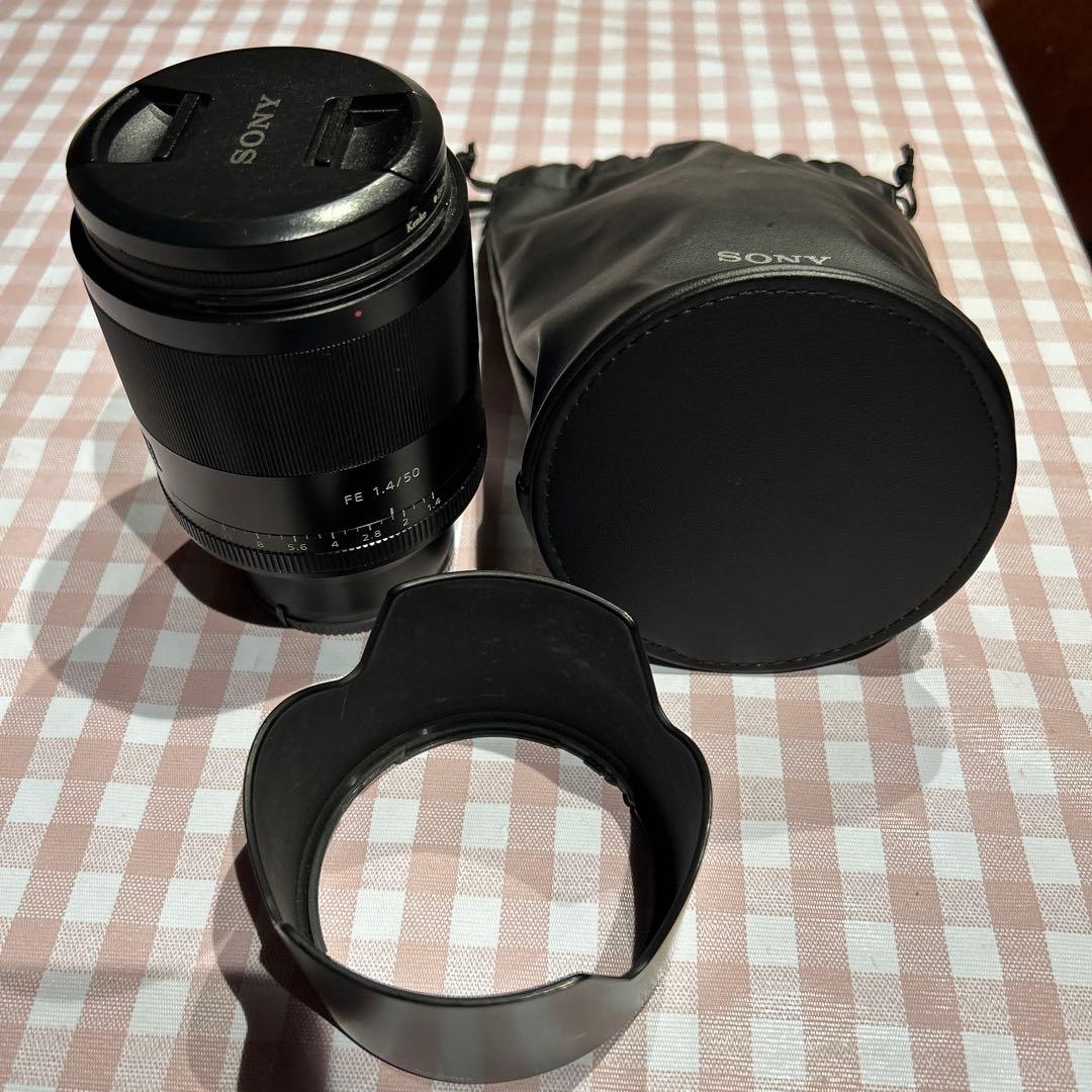 ソニー Planar T FE 50mm F1.4 ZA とプロテクトフィルター