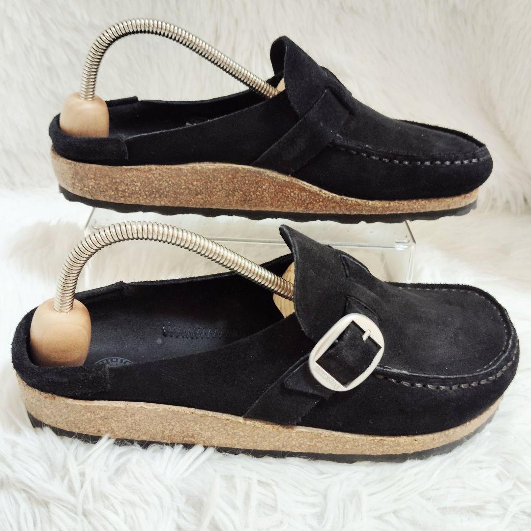 美品！ビルケンシュトック バックリー 37/24 黒 補色済 最終価格