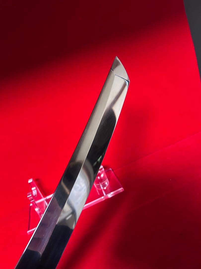 包丁　先丸型　尺三　鏡面仕上げ　切味抜群　箱付　未使用品