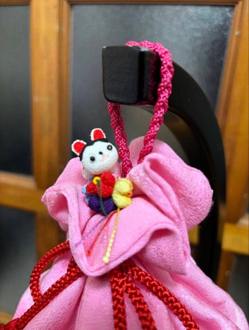 女の子の節句・お雛様つるし飾り・古布・正絹・ハンドメイド❗️