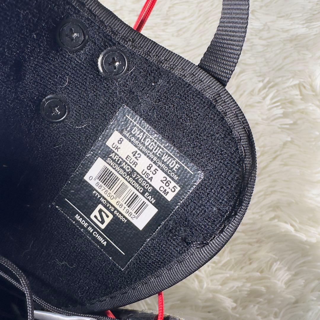 美品 SALOMON DIALOGUE WIDE スノーボードブーツ