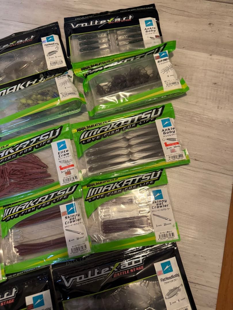 イマカツ　新品未開封　ワーム　３０個セット