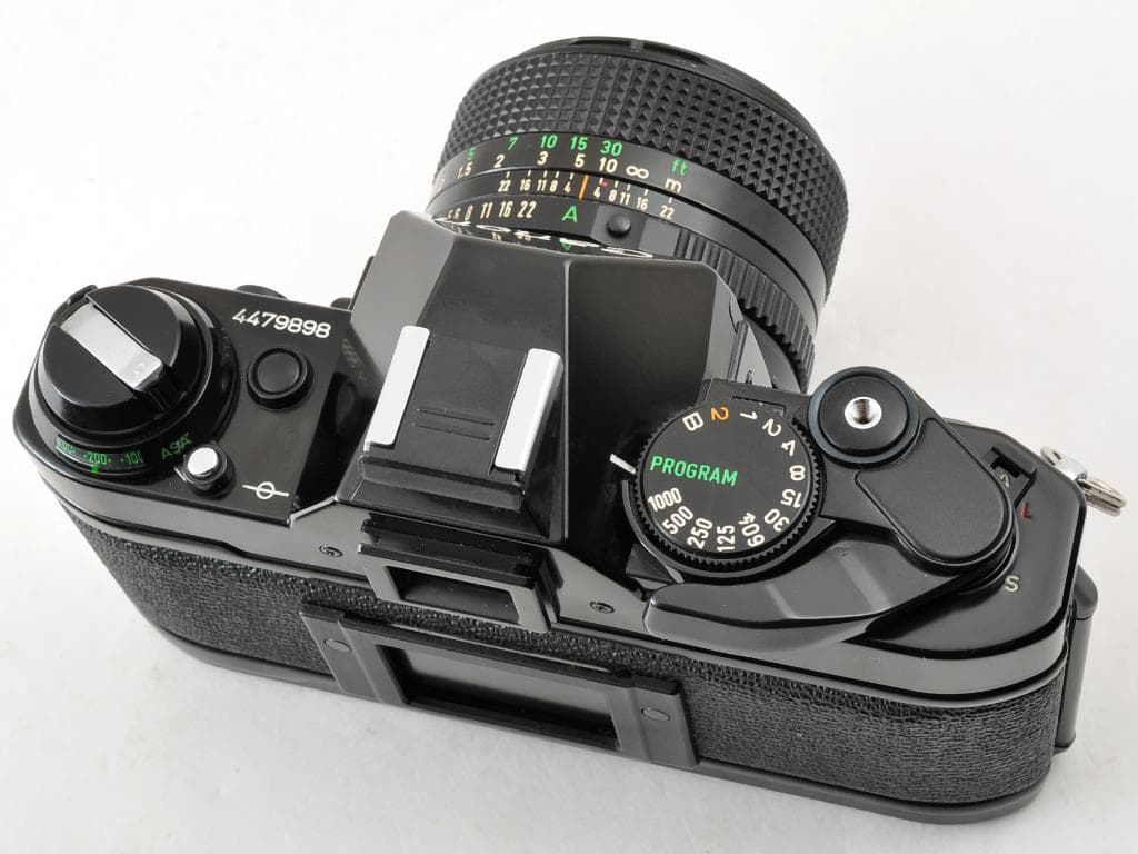 キヤノン AE-1 PROGRAM ブラック NFD 50mm f1.4 完動品