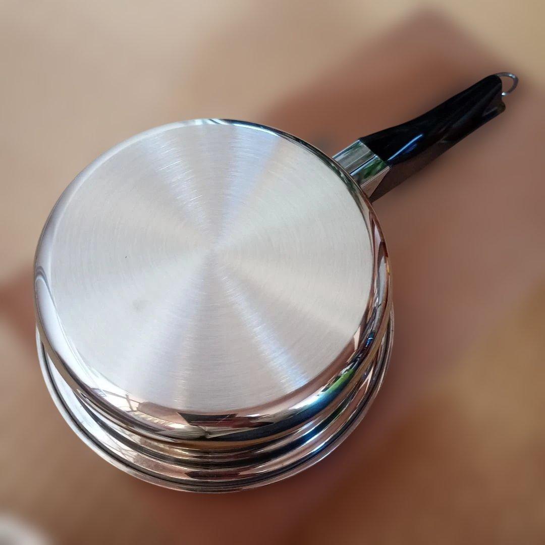 未使用　アムウェイ　クイーンクック　小ソースパン　片手鍋