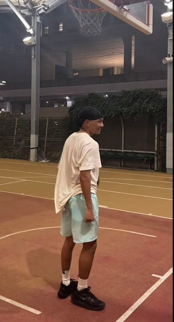 asics バッシュ 26.5cm RYO着用