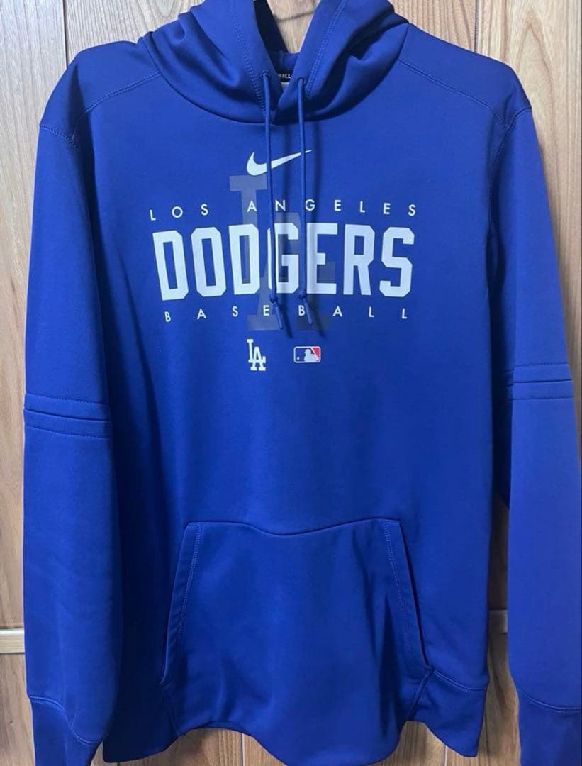 ロサンゼルスドジャース オーセンティックパーカー Sサイズ 大谷選手着用モデル