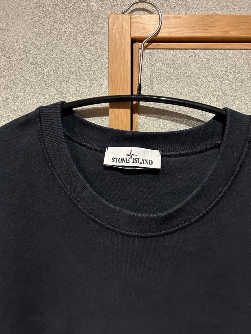 まぼた●STONE  コットンクルーネックL/Sスウェット