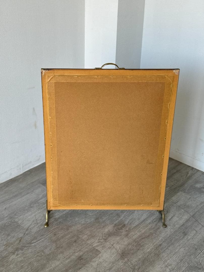 イギリス アンティーク家具 ファイヤースクリーン 衝立 1930年頃 955A