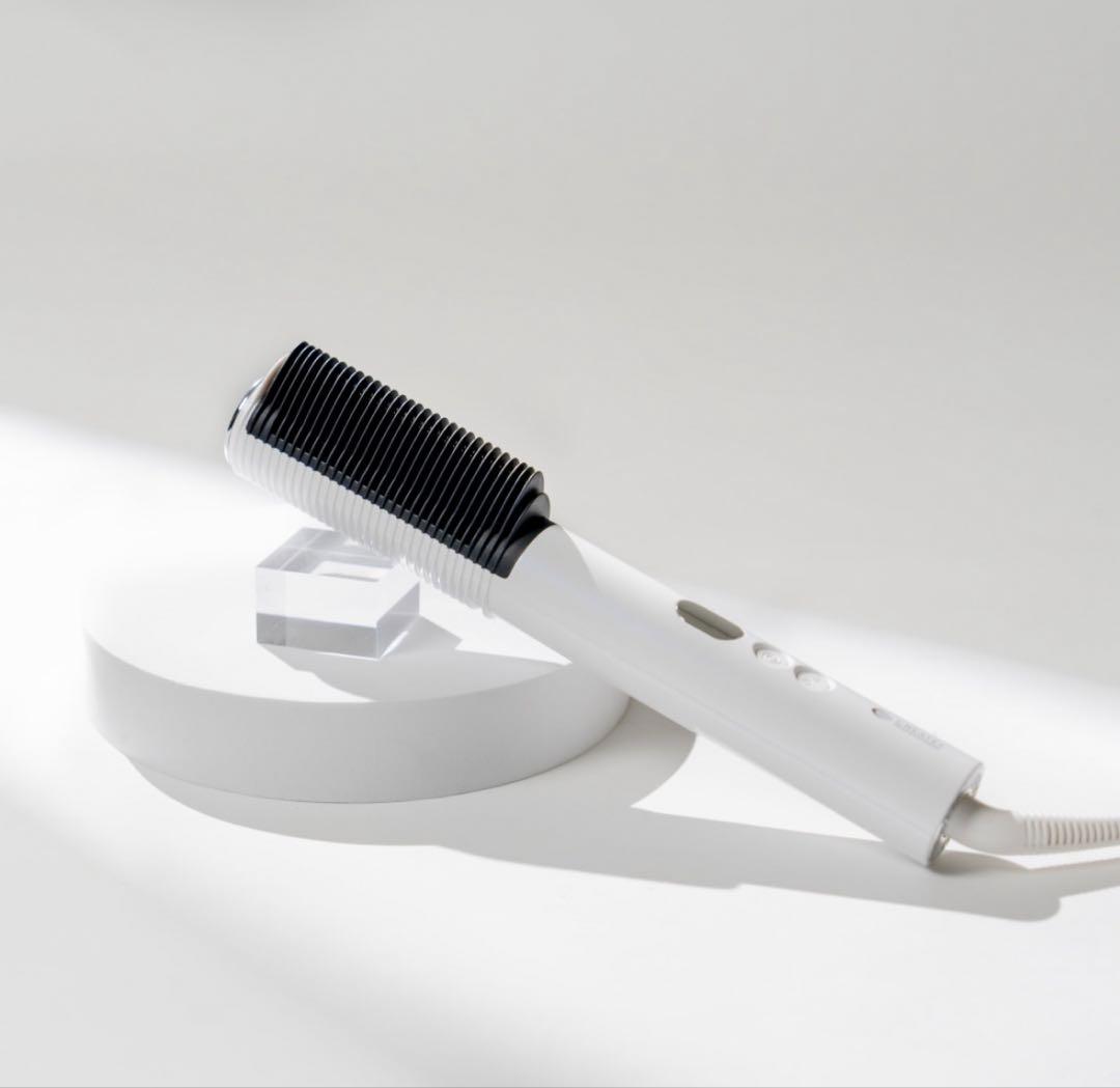 ELEMEA コームストレートアイロン エレメアコームストレイナー　ホワイト