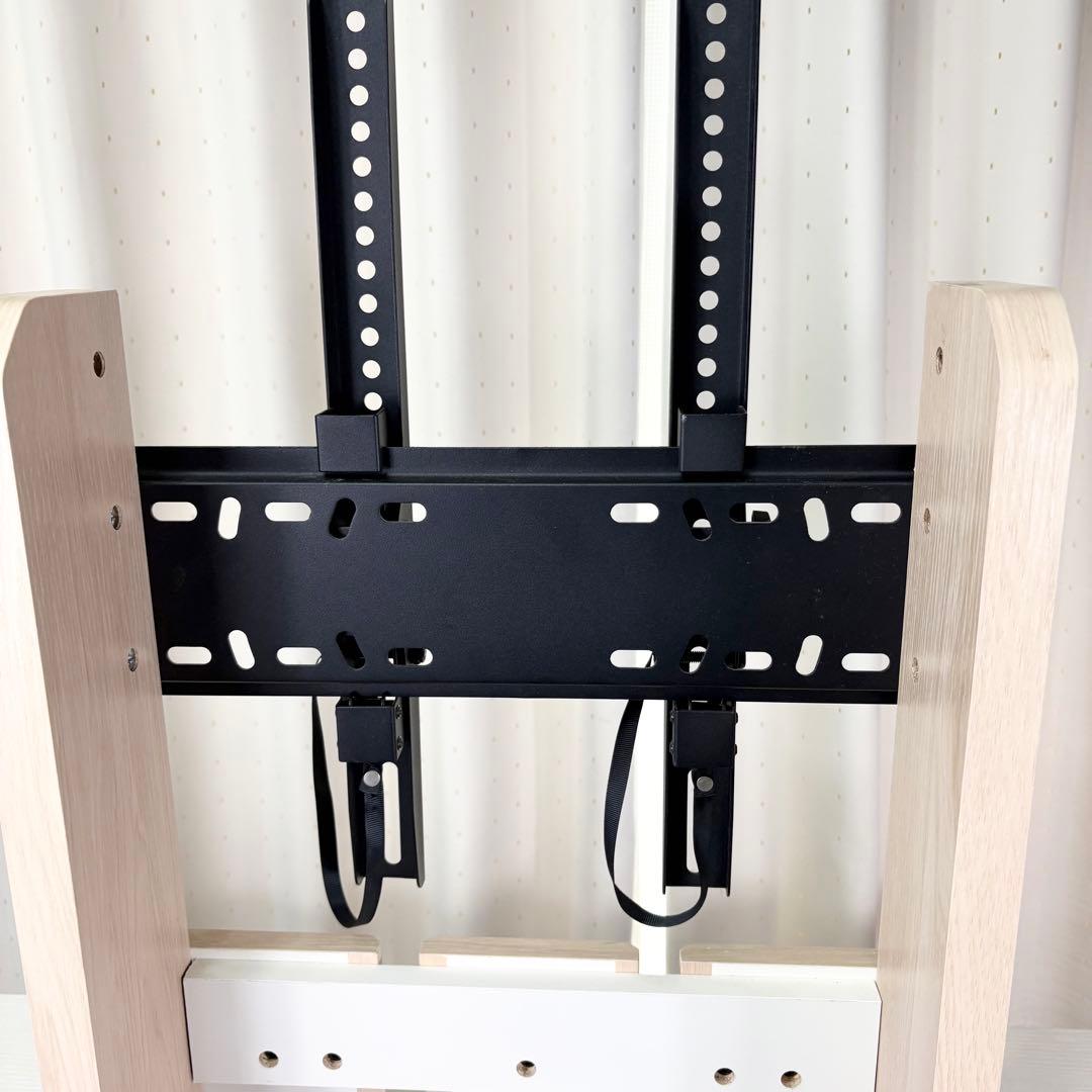 未使用級✨️朝日木材加工 壁寄せ テレビスタンド 組み立て不要