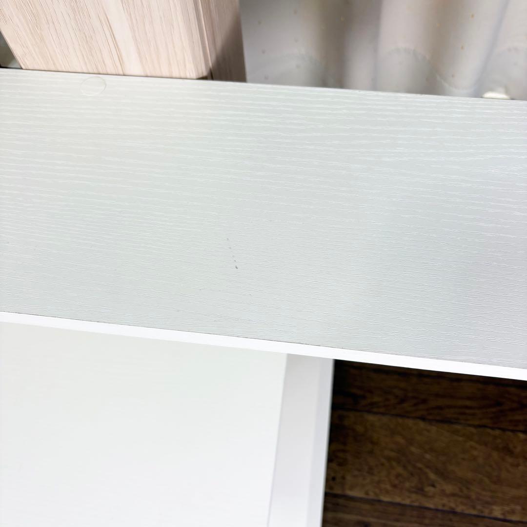 未使用級✨️朝日木材加工 壁寄せ テレビスタンド 組み立て不要