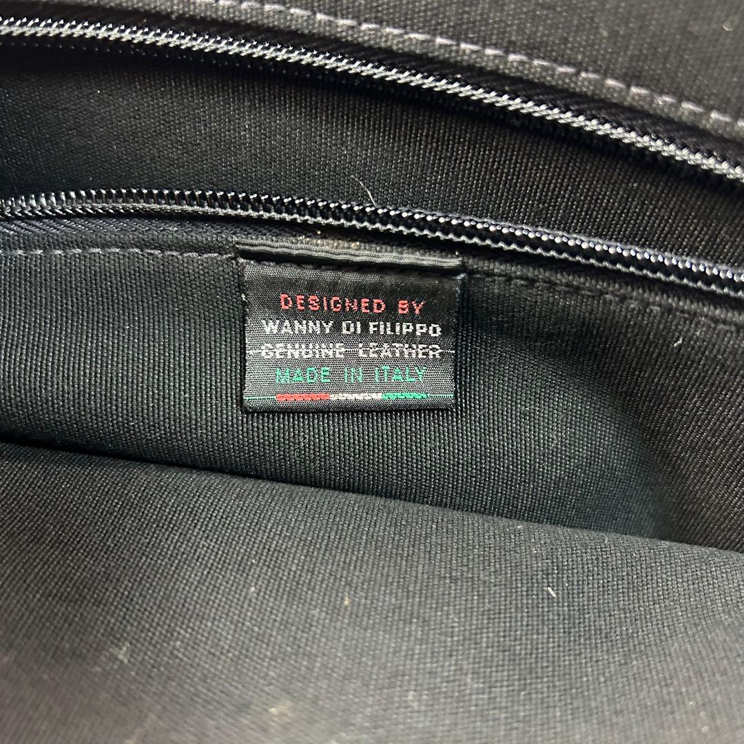 【美品】イルビゾンテ　トートバッグ　ビジネスバッグ　ブリーフケース　ロゴ　型押し