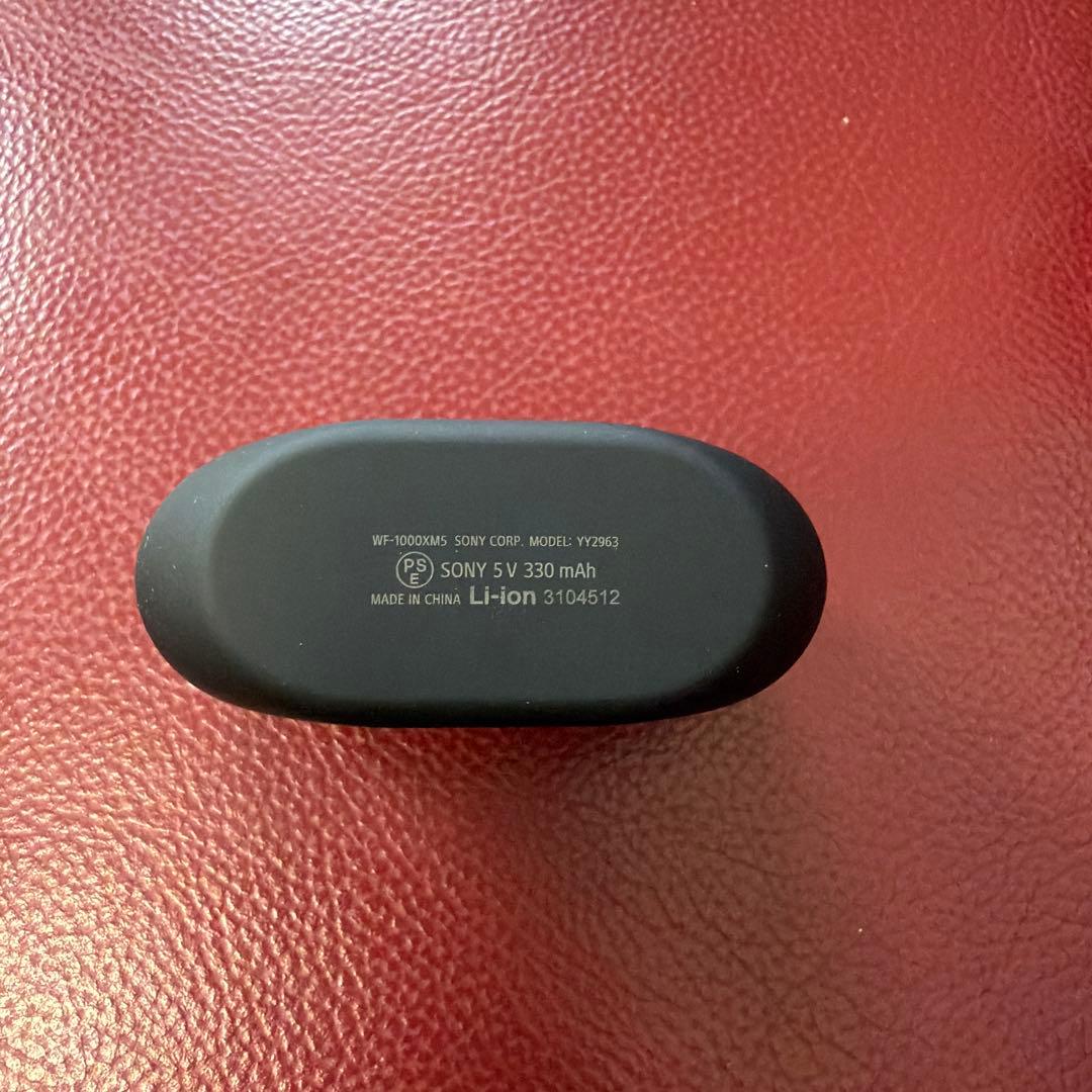 【1日のみ使用】ほぼ新品 SONY WF-1000MX5ワイヤレスイヤホンケース