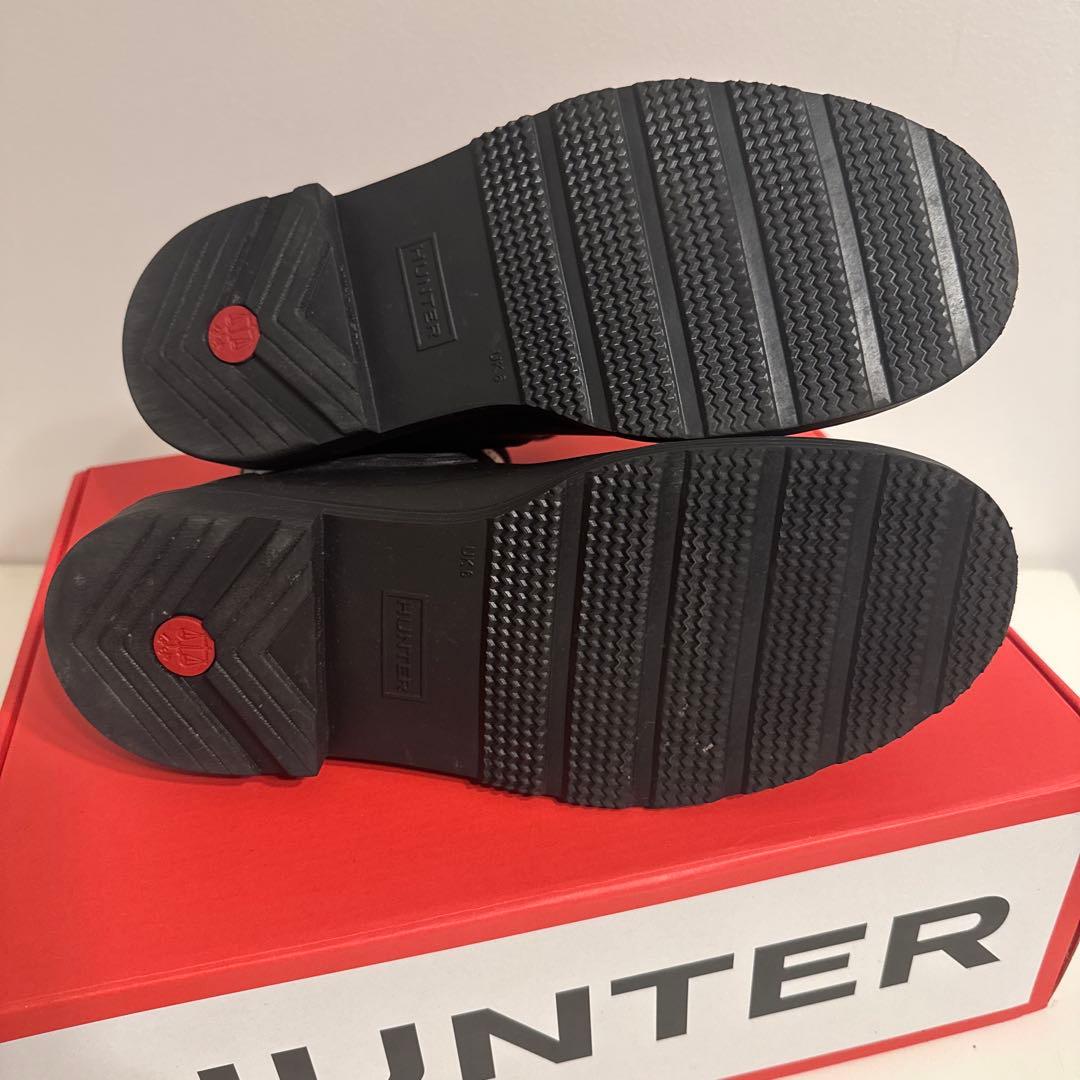 靴 HUNTER UK6 WOMENS COMMANDO CHELSEA BOOT