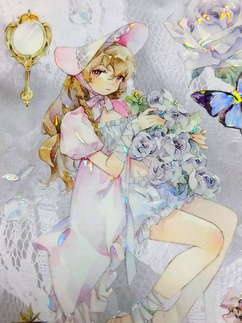 J758＃枕边童话(贝壳光)Likey切り売り海外人物マステ女の子
