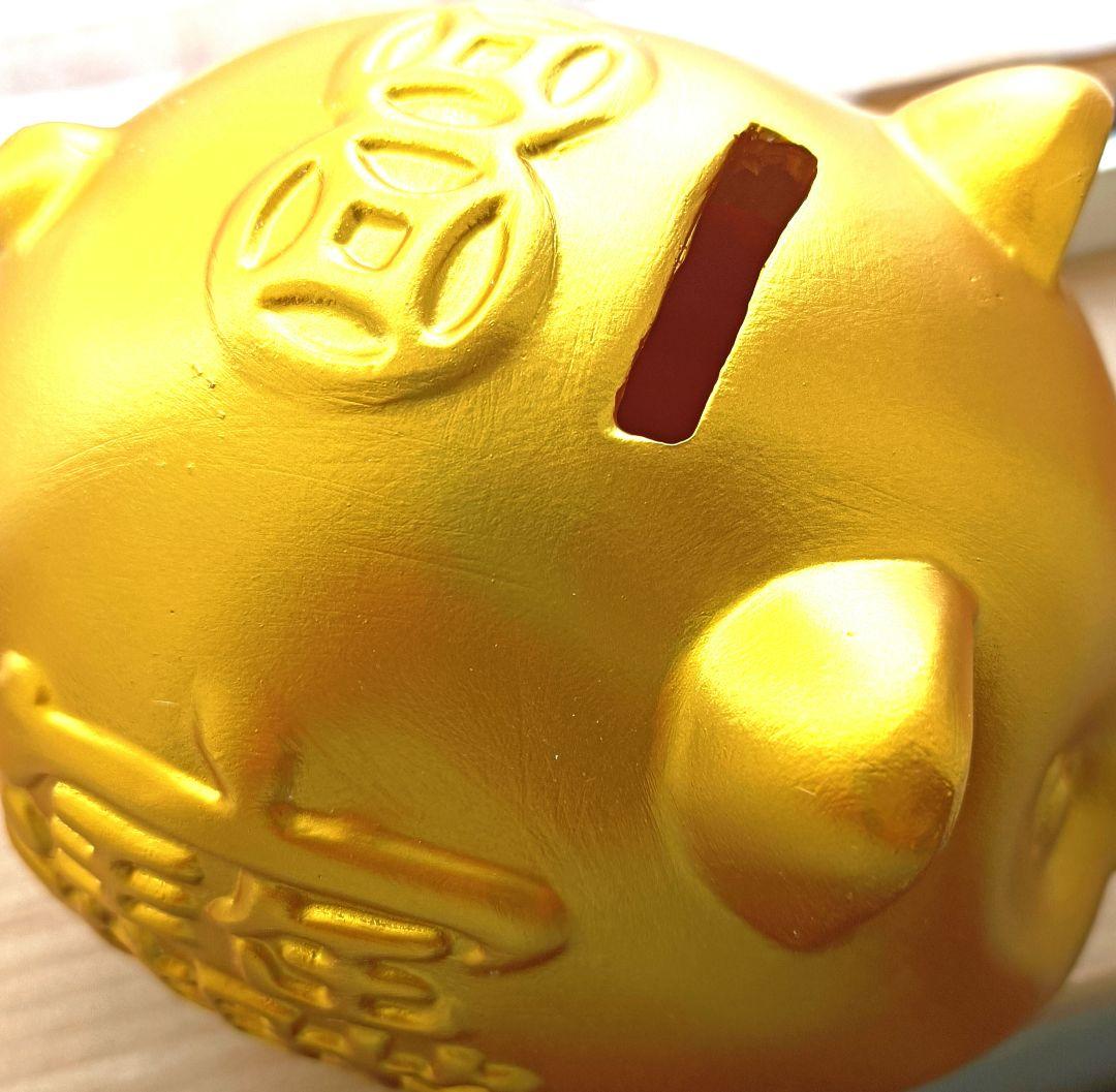 Amazing jewelry　BIGMoney　金のブタさん貯金箱♡