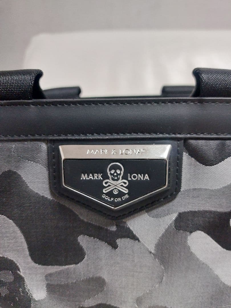 美品　マークアンドロナ　カートバッグ　オリジナルカモジャカート　ブラック