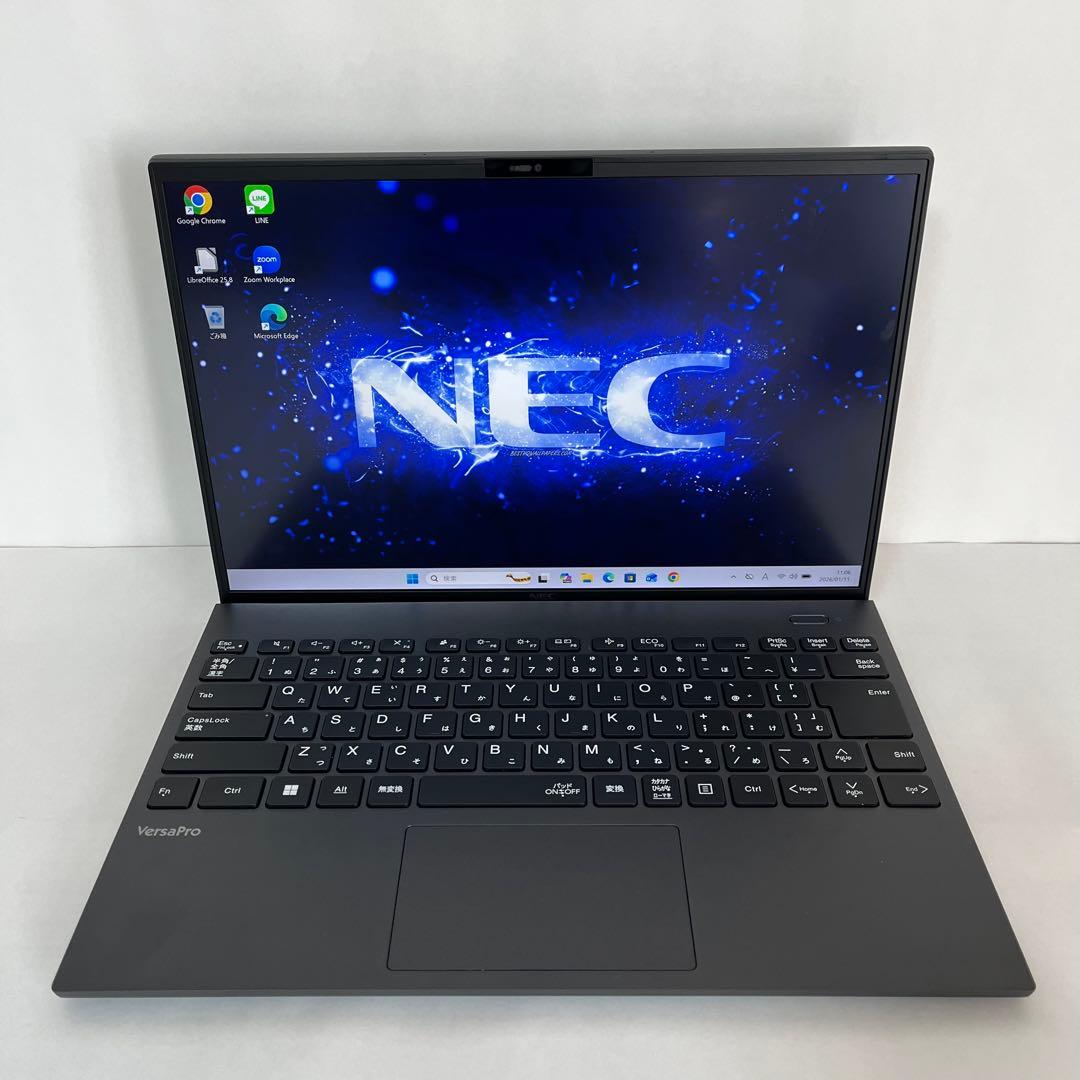 【美品】NEC VersaPro 11世代 SSD256GB ノートパソコン