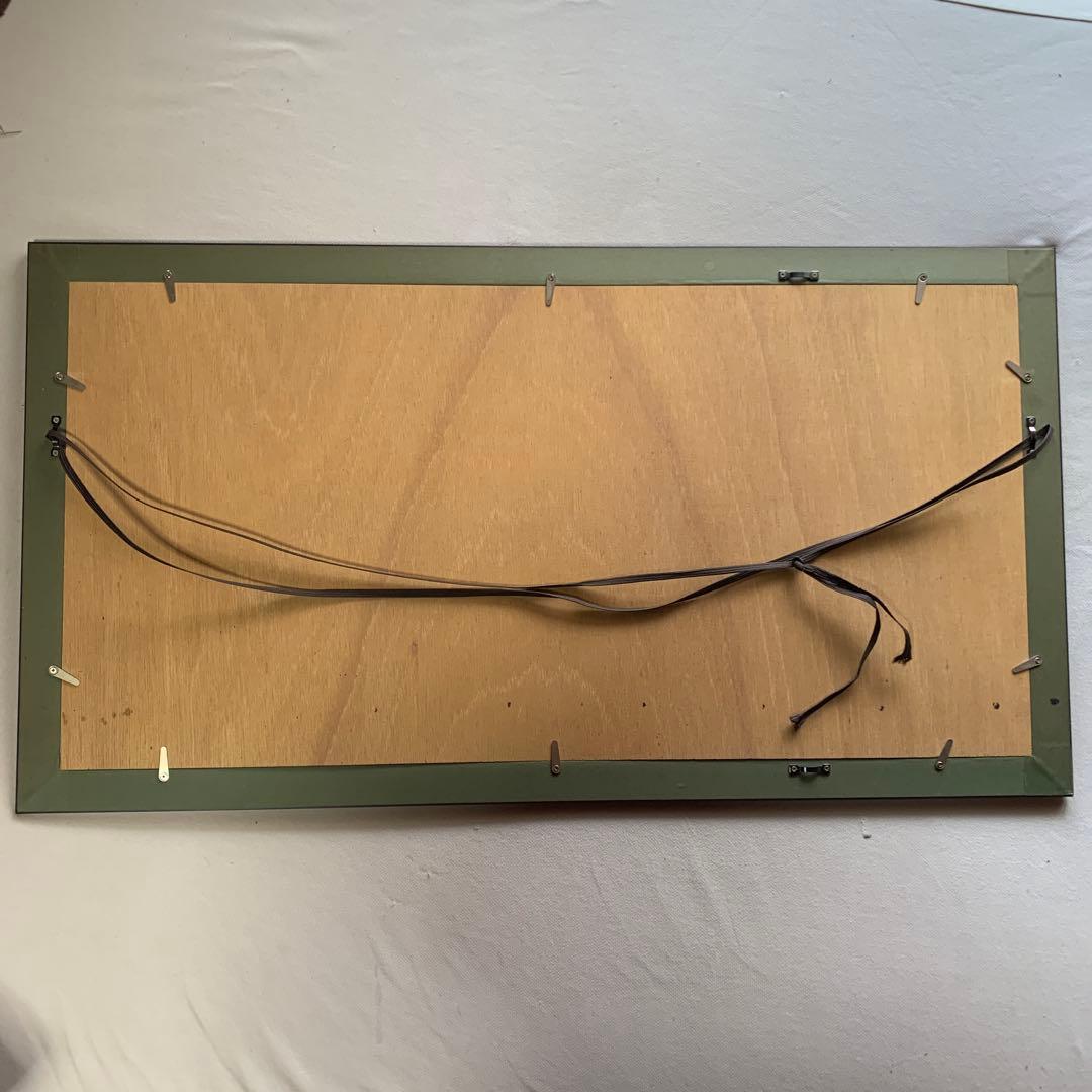 一筆龍 (金龍) 大サイズ 額付き