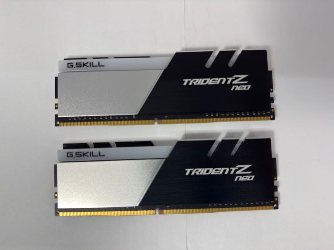 G.SKILL RGB メモリー DDR4-3600 8GB2枚セット合16GB