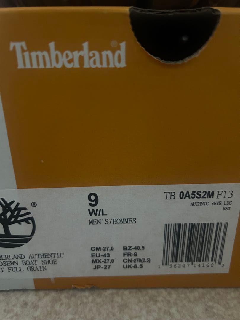 Timberland 3eye 27 モカシン デッキーシューズ