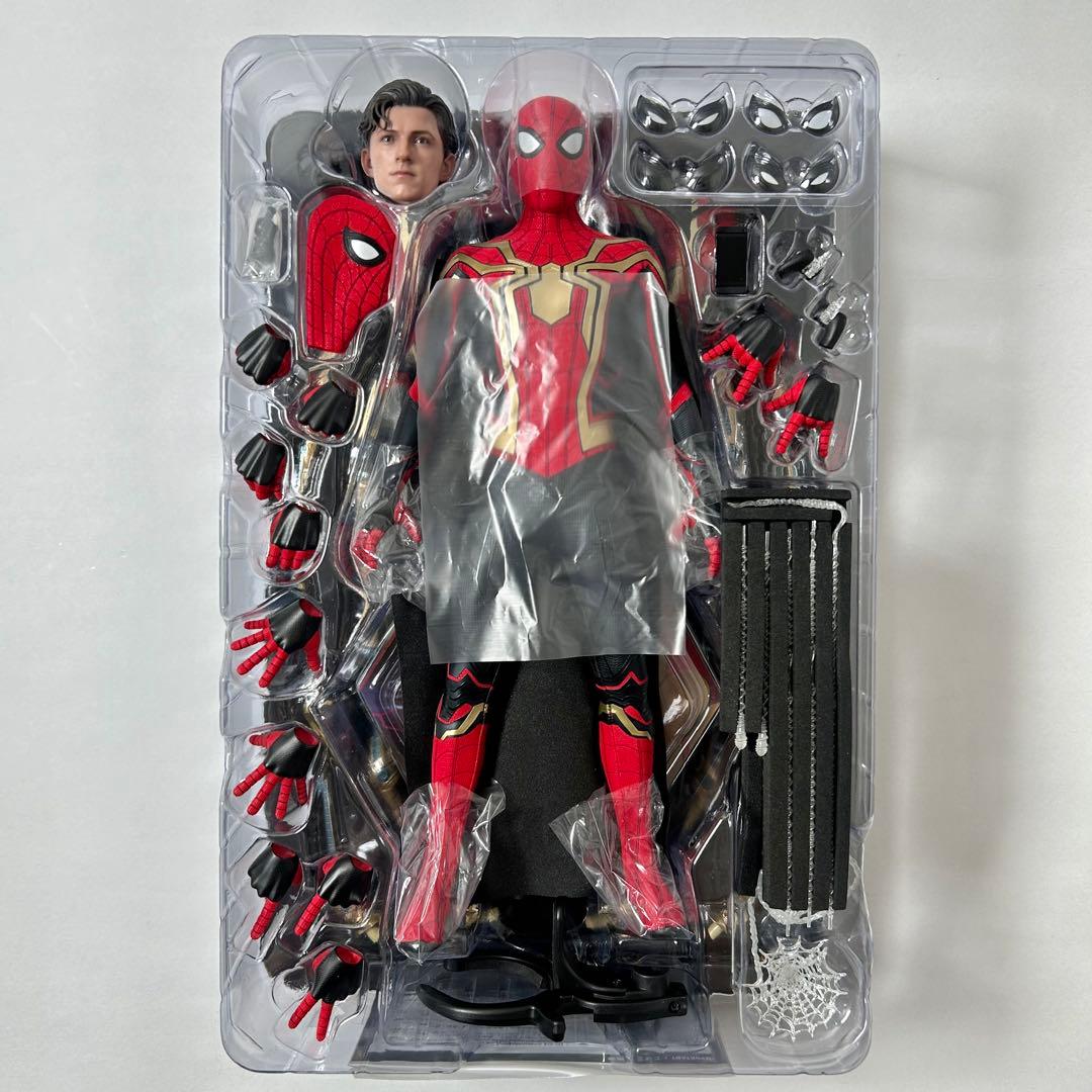 【美品】ホットトイズ スパイダーマン インテグレーテッドスーツ ノーウェイホーム