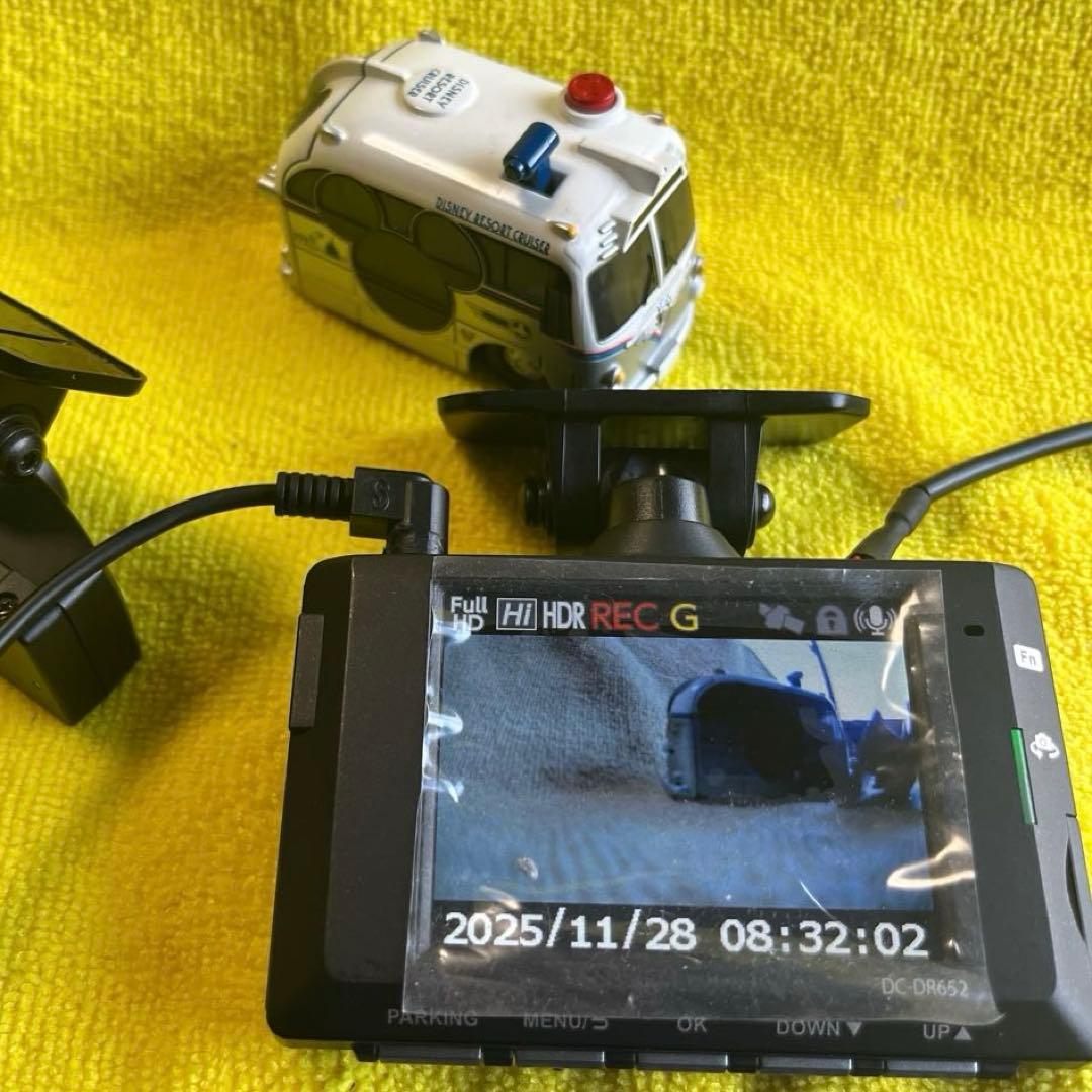☆整備品☆内部バッテリー電池交換☆microSDカード付きDC-DR652
