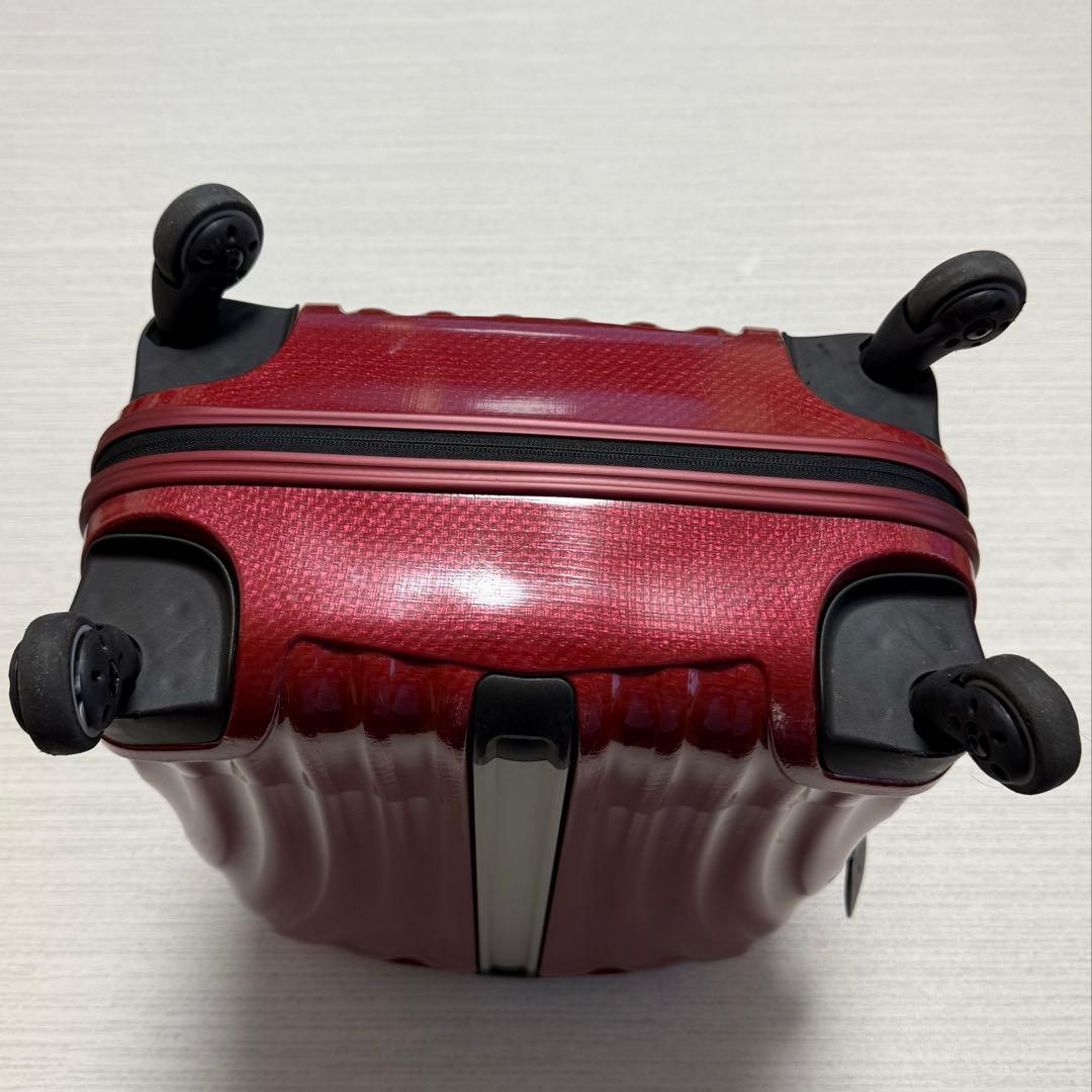 サムソナイト　スーツケース　シーライト　赤　40L