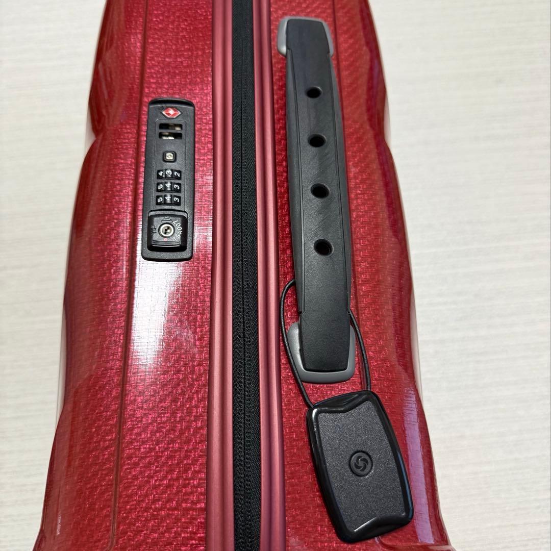 サムソナイト　スーツケース　シーライト　赤　40L