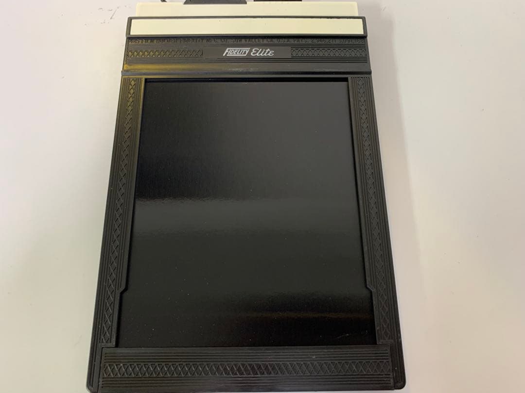 FIDELITY Elite 9枚 大判カメラ カットフィルムホルダー