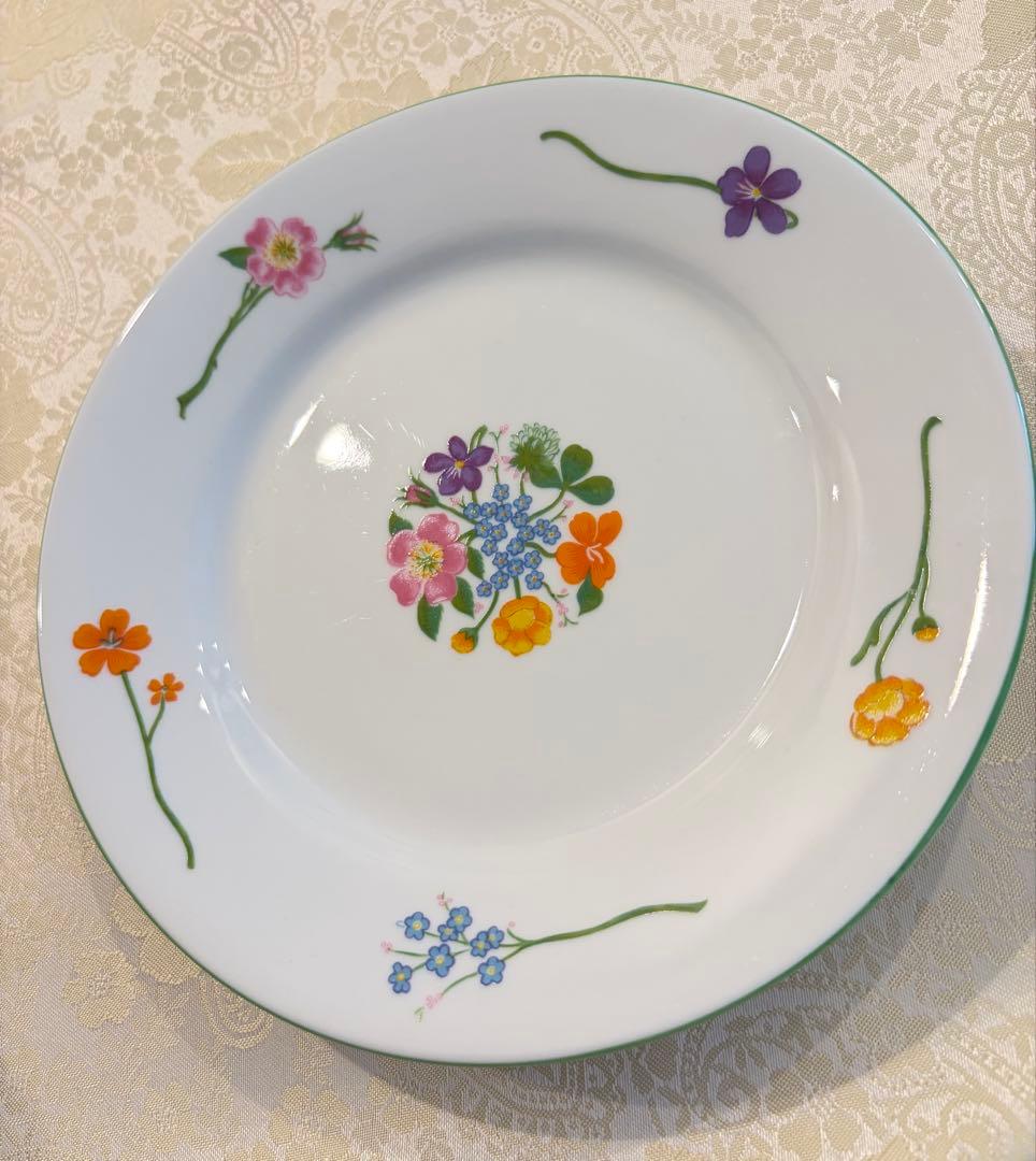 [美品]ピルヴィッツ　ファランドール　ケーキ皿/デザート皿　4枚セット